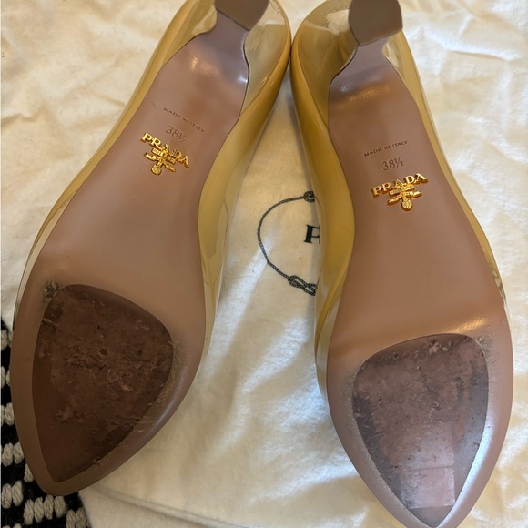 Prada patent leather platform heels - Picture 3 of 8